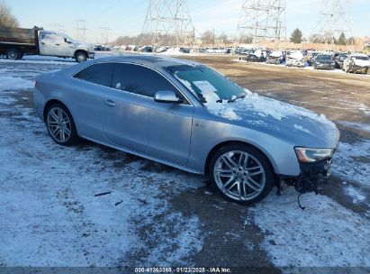 2015 AUDI S5 3.0T PREMIUM PLUS Silver  Gasoline WAUCGAFR8FA039309 photo #1