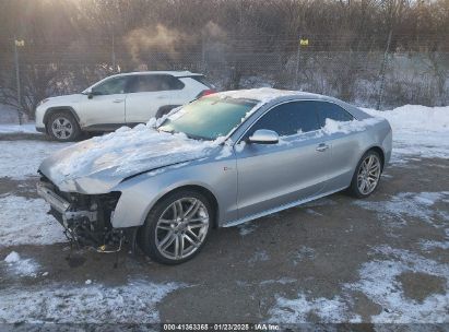 2015 AUDI S5 3.0T PREMIUM PLUS Silver  Gasoline WAUCGAFR8FA039309 photo #3