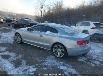 2015 AUDI S5 3.0T PREMIUM PLUS Silver  Gasoline WAUCGAFR8FA039309 photo #4