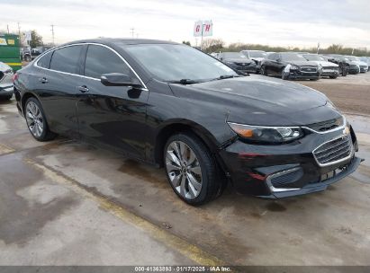 2016 CHEVROLET MALIBU PREMIER Black  Gasoline 1G1ZH5SXXGF204425 photo #1