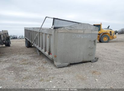 1990 TRAVIS BODY & TRAILER DUMP TRAILER Silver  Other 2A9AA2W27L12A9170 photo #1