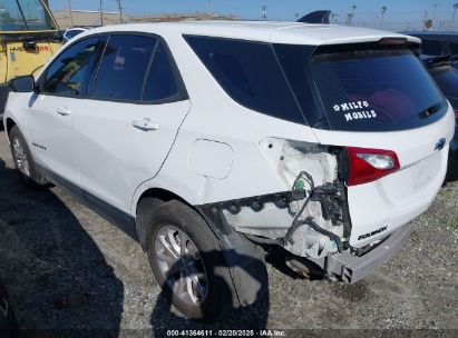 2019 CHEVROLET EQUINOX LS White  Gasoline 3GNAXHEV8KS563366 photo #4