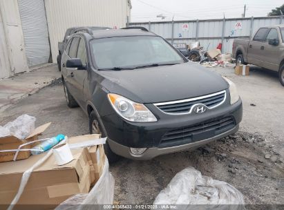 2012 HYUNDAI VERACRUZ GLS Black  Gasoline KM8NU4CC4CU204591 photo #1