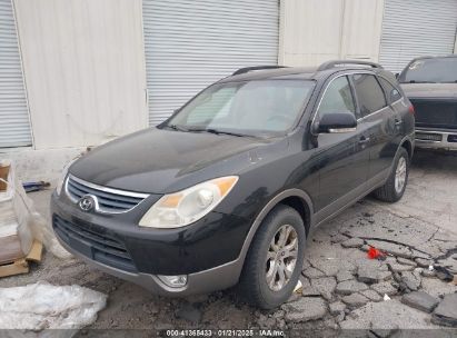 2012 HYUNDAI VERACRUZ GLS Black  Gasoline KM8NU4CC4CU204591 photo #3