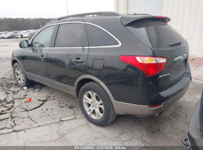 2012 HYUNDAI VERACRUZ GLS Black  Gasoline KM8NU4CC4CU204591 photo #4