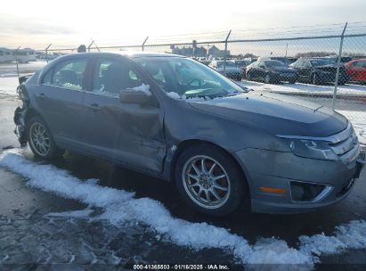 2010 FORD FUSION SEL Gray  Gasoline 3FAHP0JA9AR393011 photo #1