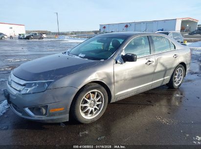 2010 FORD FUSION SEL Gray  Gasoline 3FAHP0JA9AR393011 photo #3