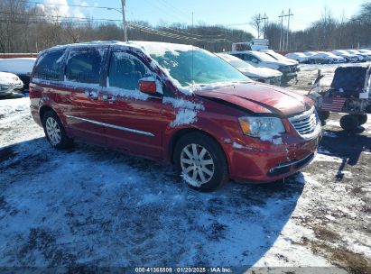 2016 CHRYSLER TOWN & COUNTRY TOURING Maroon  Flexible Fuel 2C4RC1BG1GR245890 photo #1