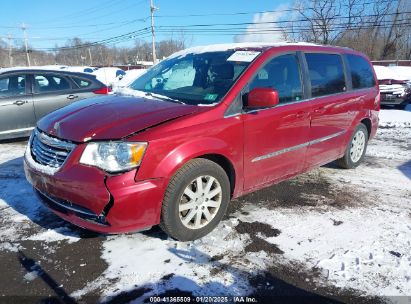 2016 CHRYSLER TOWN & COUNTRY TOURING Maroon  Flexible Fuel 2C4RC1BG1GR245890 photo #3