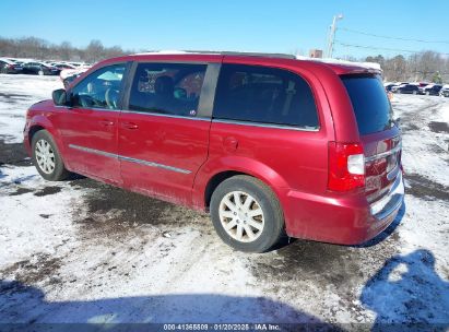 2016 CHRYSLER TOWN & COUNTRY TOURING Maroon  Flexible Fuel 2C4RC1BG1GR245890 photo #4