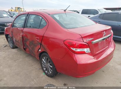 2018 MITSUBISHI MIRAGE G4 ES Red  Gasoline ML32F3FJ1JHF10603 photo #4