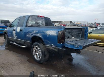 2003 DODGE RAM 1500 SLT/LARAMIE/ST Navy  Gasoline 1D7HA18N63S109048 photo #4