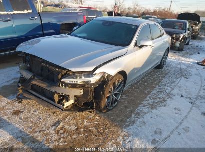 2018 VOLVO S90 T5 MOMENTUM Silver  Gasoline LVY982MK1JP026499 photo #3