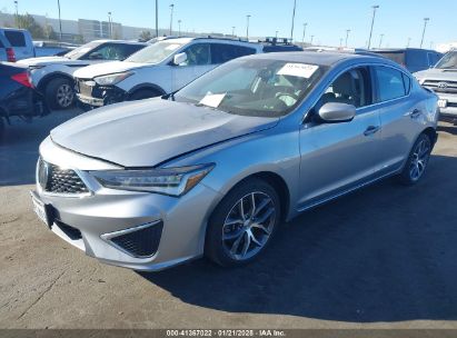 2020 ACURA ILX PREMIUM PACKAGE/TECHNOLOGY PACKAGE Silver  Gasoline 19UDE2F7XLA001255 photo #3