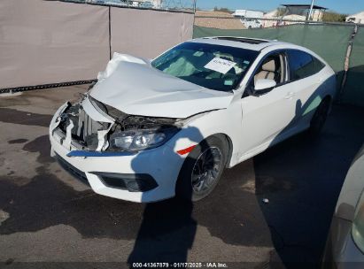 2017 HONDA CIVIC EX White  Gasoline 19XFC2F87HE055865 photo #3