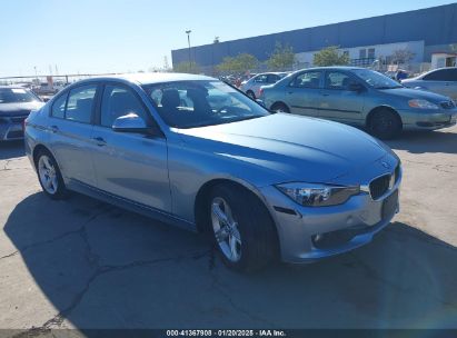 2014 BMW 320I Blue  Gasoline WBA3B1C54EPV79283 photo #1