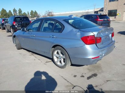 2014 BMW 320I Blue  Gasoline WBA3B1C54EPV79283 photo #4