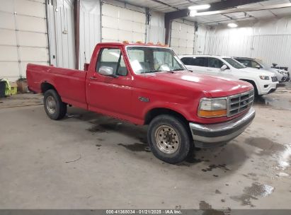 1995 FORD F250 Red  Gasoline 1FTHF25H9SLB72847 photo #1