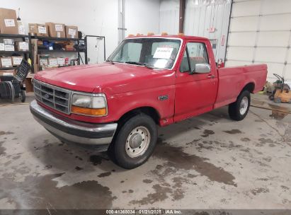 1995 FORD F250 Red  Gasoline 1FTHF25H9SLB72847 photo #3