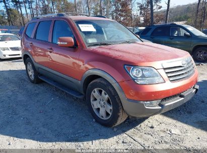 2009 KIA BORREGO EX V6 Orange  Gasoline KNDJJ741295024393 photo #1