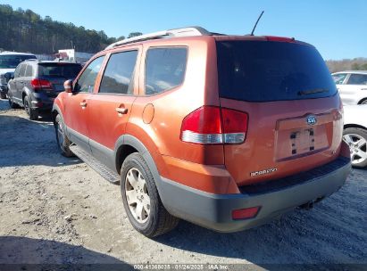 2009 KIA BORREGO EX V6 Orange  Gasoline KNDJJ741295024393 photo #4