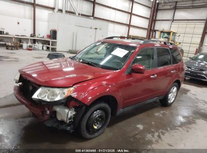 2010 SUBARU FORESTER 2.5X PREMIUM Red  Gasoline JF2SH6CC7AH733550 photo #3