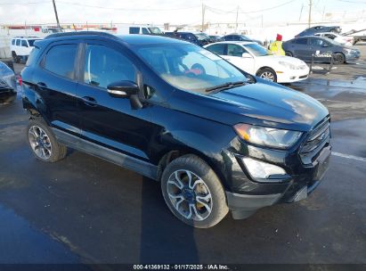 2020 FORD ECOSPORT SES Black  Gasoline MAJ6S3JL6LC357240 photo #1