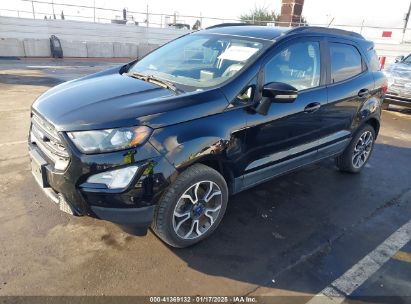 2020 FORD ECOSPORT SES Black  Gasoline MAJ6S3JL6LC357240 photo #3