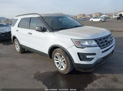 2017 FORD EXPLORER White  Gasoline 1FM5K7B80HGA88185 photo #1