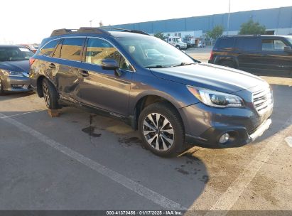 2017 SUBARU OUTBACK 2.5I LIMITED Gray  Gasoline 4S4BSANC7H3356673 photo #1