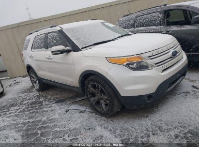 2015 FORD EXPLORER LIMITED White  Gasoline 1FM5K7F84FGC06634 photo #1