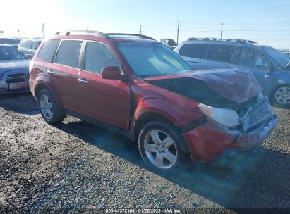 2010 SUBARU FORESTER 2.5X PREMIUM Red  Gasoline JF2SH6CC0AH751405 photo #1