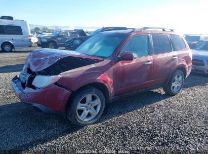 2010 SUBARU FORESTER 2.5X PREMIUM Red  Gasoline JF2SH6CC0AH751405 photo #3