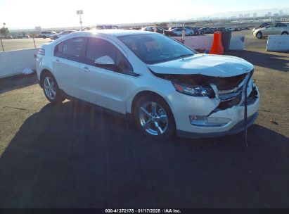 2014 CHEVROLET VOLT White  Hybrid 1G1RD6E44EU163415 photo #1