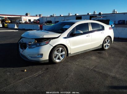 2014 CHEVROLET VOLT White  Hybrid 1G1RD6E44EU163415 photo #3