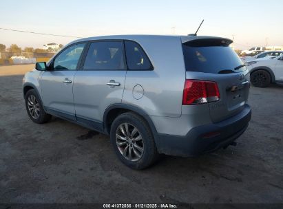 2011 KIA SORENTO EX V6 Silver  Gasoline 5XYKU4A20BG017706 photo #4