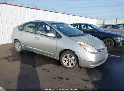 2004 TOYOTA PRIUS Silver  Hybrid JTDKB20U740040745 photo #1