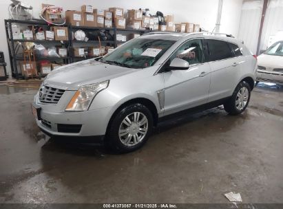 2013 CADILLAC SRX LUXURY COLLECTION Silver  Gasoline 3GYFNCE31DS618940 photo #3