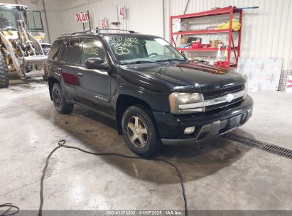 2003 CHEVROLET TRAILBLAZER LS/LT/LTZ Black  Gasoline 1GNDS13S132160628 photo #1