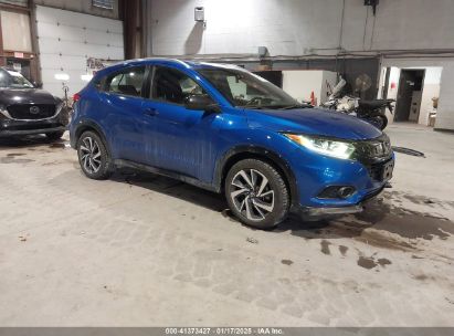 2019 HONDA HR-V SPORT Blue  Gasoline 3CZRU6H1XKG709698 photo #1