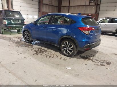 2019 HONDA HR-V SPORT Blue  Gasoline 3CZRU6H1XKG709698 photo #4