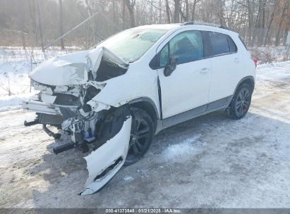 2020 CHEVROLET TRAX AWD LT White  Gasoline KL7CJPSB5LB322690 photo #3