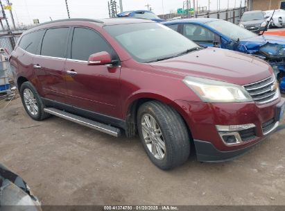 2015 CHEVROLET TRAVERSE 1LT Red  Gasoline 1GNKRGKD9FJ380697 photo #1