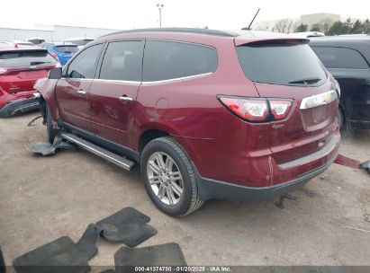 2015 CHEVROLET TRAVERSE 1LT Red  Gasoline 1GNKRGKD9FJ380697 photo #4