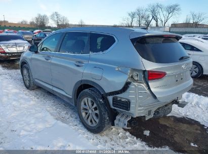 2020 HYUNDAI SANTA FE SE Silver  Gasoline 5NMS2CADXLH272128 photo #4