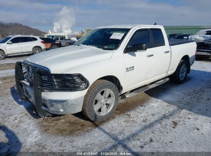 2016 RAM 1500 BIG HORN White  Flexible Fuel 1C6RR7GG7GS106668 photo #3