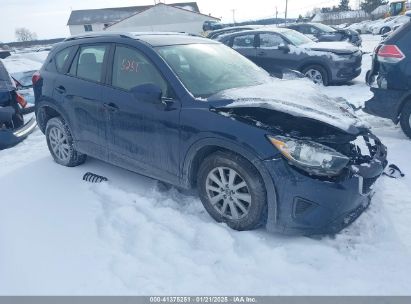 2014 MAZDA CX-5 SPORT Blue  Gasoline JM3KE4BE8E0422302 photo #1