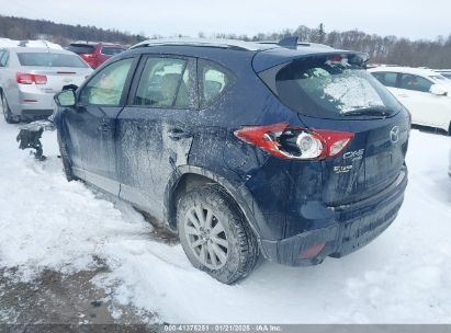 2014 MAZDA CX-5 SPORT Blue  Gasoline JM3KE4BE8E0422302 photo #4