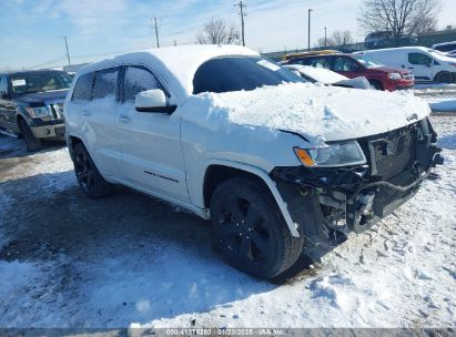 2015 JEEP GRAND CHEROKEE ALTITUDE White  Flexible Fuel 1C4RJFAGXFC206632 photo #1