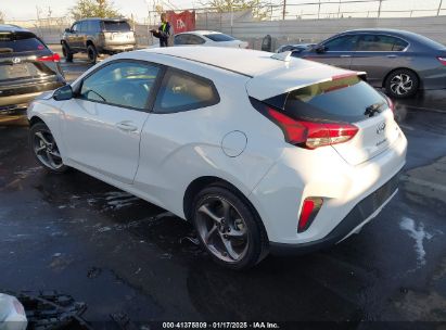 2020 HYUNDAI VELOSTER 2.0 White  Gasoline KMHTG6AF5LU027217 photo #4